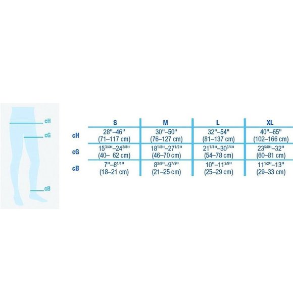JOBST Compression Pantyhose 15-20mmHg Closed Toe - Picture 3 of 3